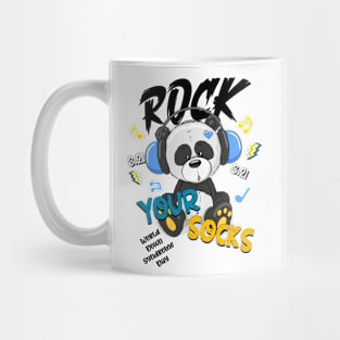 Rock Your Socks World Down Syndrome Day 21 Mug